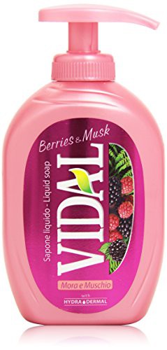 Vidal tek.mýdlo Berries 300ml | Toaletní mycí prostředky - Tekutá mýdla - S dávkovačem Vidal tek.mýdlo Berries 300ml | Toaletní mycí prostředky - Tekutá mýdla - S dávkovačem